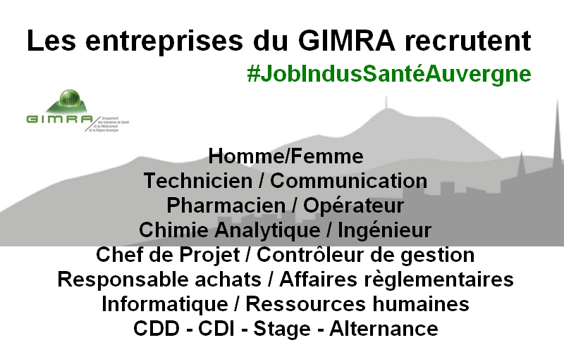  Les entreprises adhérentes au GIMRA recrutent …